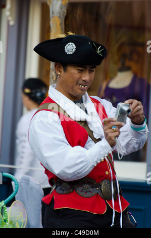 Halloween costume in Disneyland Stock Photo