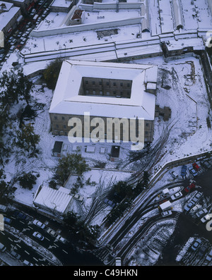 Aerial photograph of Jerusalem after snow Stock Photo - Alamy