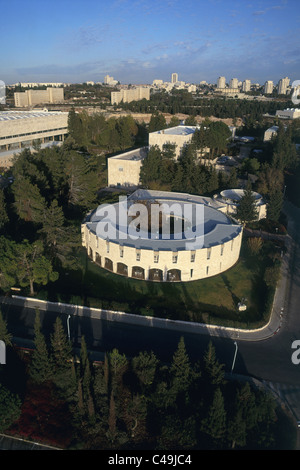 Aerial photograph of the Hebrew University in Jerusalem Stock Photo