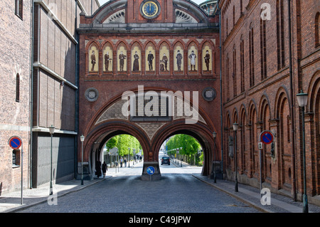 Old Carlsberg Brewery in Copenhagen, Denmark Stock Photo