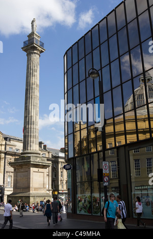 Newcastle city centre attractions Tyne and  Wear england Stock Photo