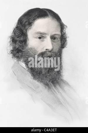 James Russell Lowell, 1819 – 1891. American Romantic poet, critic, editor and diplomat. Stock Photo