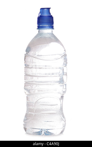 Bottle of water studio cutout Stock Photo