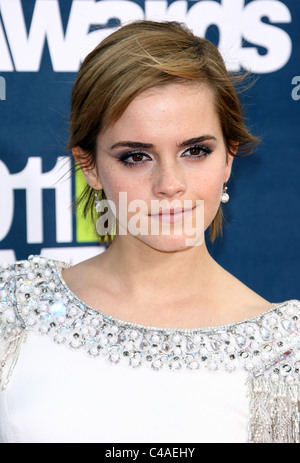 EMMA WATSON 2011 MTV MOVIE AWARDS UNIVERSAL CITY LOS ANGELES CALIFORNIA ...