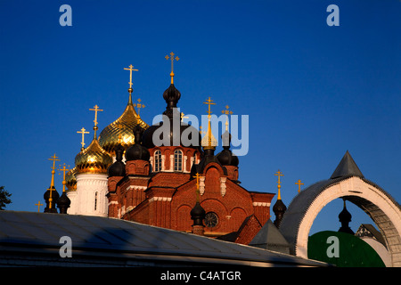 Russia, Golden Ring, Kostroma; The Bogoyavlensko-Anastasin Monastery in the historical centre Stock Photo