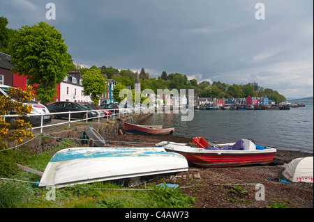 Tobermory, the island capital of Mull in the Inner Hebrides, Argyll, Scotland.  SCO 7130 Stock Photo