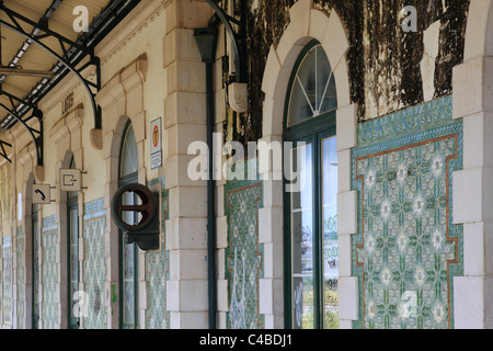 Old train station in Lagos, Algarve Portugal Stock Photo