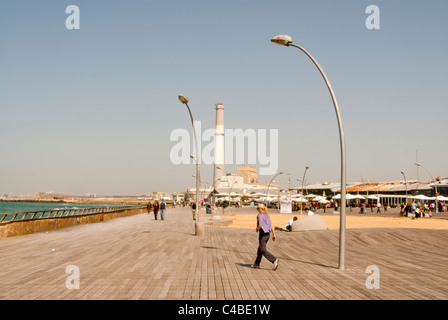 Tel Aviv was founded in 1909 by the Jewish Community of Yaffo on the outskirts of the ancient port city of Jaffa Stock Photo