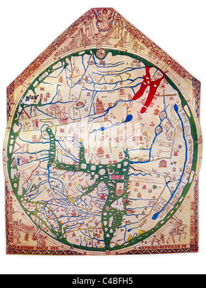 The Hereford Mappa Mundi of 1280 Stock Photo - Alamy