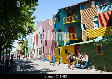 Caminito, La Boca, Buenos Aires, Argentina Stock Photo