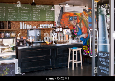 Frisk Espresso bar. Northbridge, Perth, Western Australia, Australia Stock Photo
