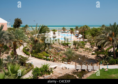 Movenpick hotel, El Gouna, Red Sea, Egypt Stock Photo