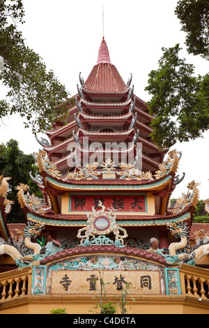 Mother Goddess Lieu Hanh Temple, Lang Son, Vietnam Stock Photo