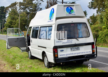 Travel around New Zealand Country side. Stock Photo