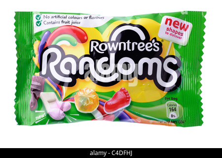 Bag of Rowntrees Randoms sweets Stock Photo - Alamy