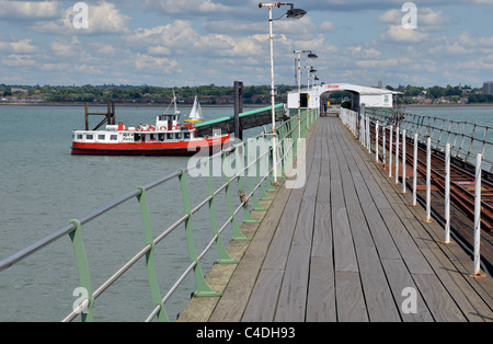 Hythe Ferry and Pier Railway; Southampton; England; UK Stock Photo - Alamy