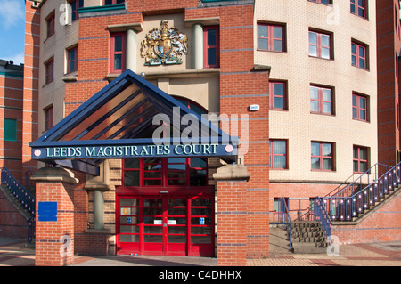 Leeds Magistrates Court, Leeds, Yorkshire. England. Stock Photo