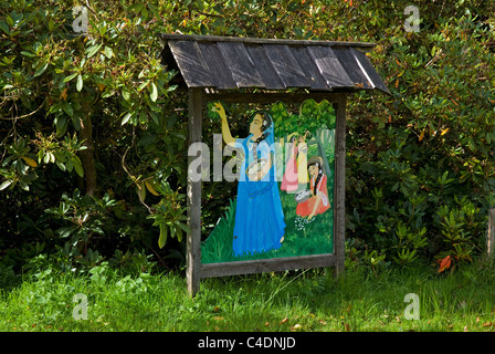 Inish Rath Fermanagh Hare Krishna Community, Motif, Inish Rath Island, Upper Lough Erne ...