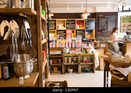 Jamie Oliver's Recipease Shop in Clapham Stock Photo
