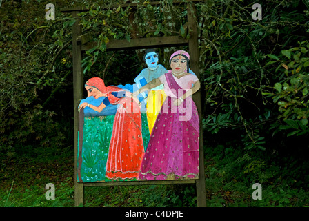 Inish Rath Fermanagh Hare Krishna Motifs on Inish Rath Island, Home of the Hare Krishnas ...