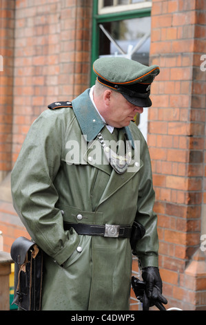 man dressed as Feldgendarmerie, german military police at war Stock ...