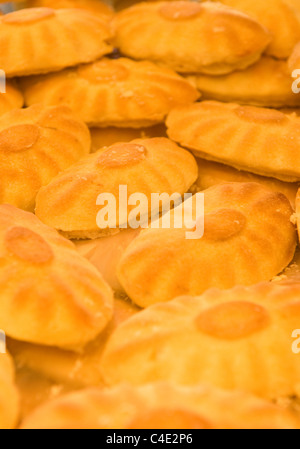 Sanioura biscuits, a Sidon speciality, Sidon, southern Lebanon. Stock Photo