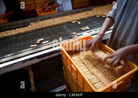 biscuit factory in herat, Afghanistan Stock Photo