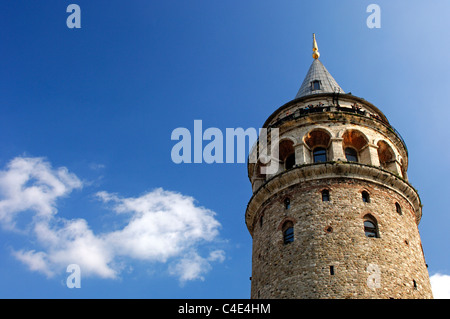 Galata Tower, Istanbul,Turkey Stock Photo