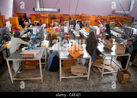 biscuit factory in herat, Afghanistan Stock Photo