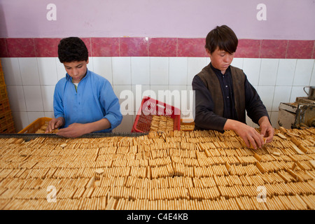 biscuit factory in herat, Afghanistan Stock Photo