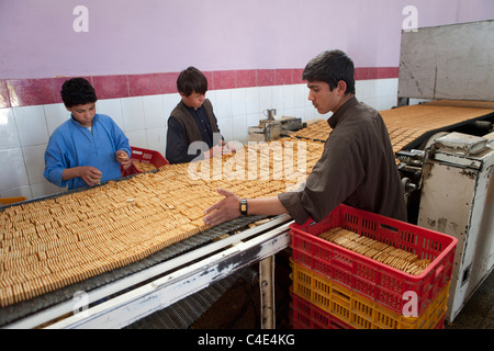 biscuit factory in herat, Afghanistan Stock Photo