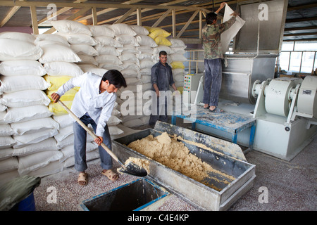 biscuit factory in herat, Afghanistan Stock Photo