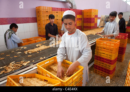 biscuit factory in herat, Afghanistan Stock Photo