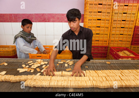 biscuit factory in herat, Afghanistan Stock Photo