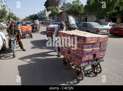 porter service in Herat, Afghanistan Stock Photo