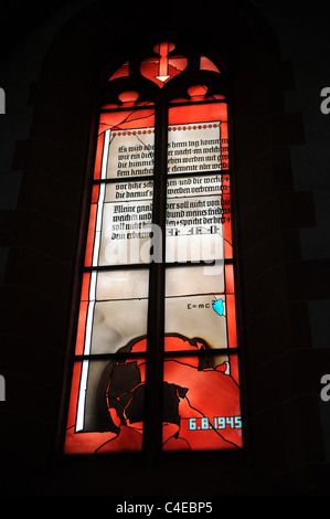 Stained glass window by Johannes Schreiter Heilig Geist Kirche