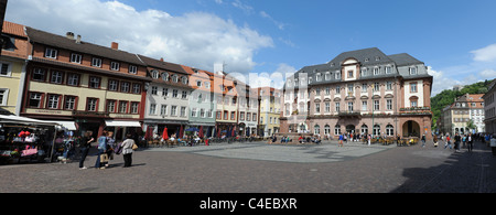 Marktplatz Heidelberg Baden-Württemberg Germany Deutschland Stock Photo