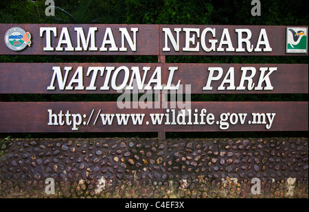 Taman Negara N.P. Malaysia Stock Photo