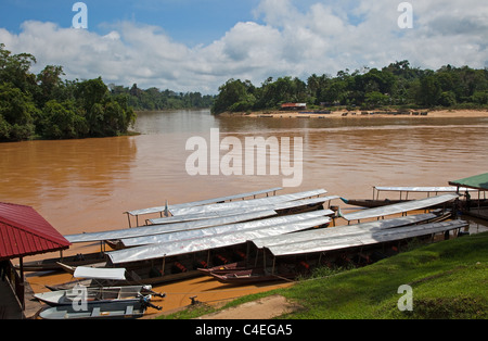 Sungai Tembeling River, Taman Negara N.P. Stock Photo
