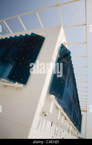 Electricity Substation West Bay Doha Qatar Stock Photo