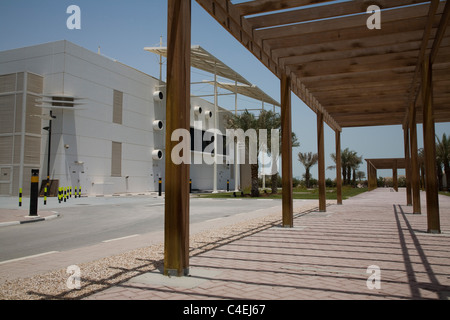 Electricity Substation West Bay Doha Qatar Stock Photo