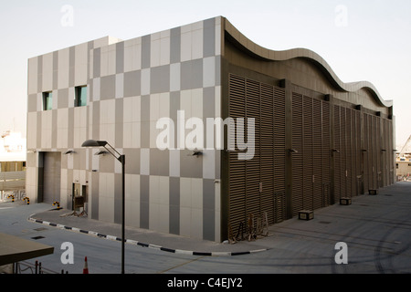 Electricity Substation West Bay Doha Qatar Stock Photo