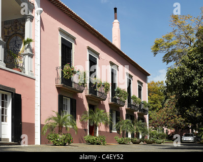 Governors residence and gardens Funchal Madeira Portugal EU Europe Stock Photo