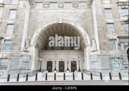 MI5 building at Thames House on Millbank, London, UK Stock Photo