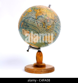 An old fashioned globe. Stock Photo