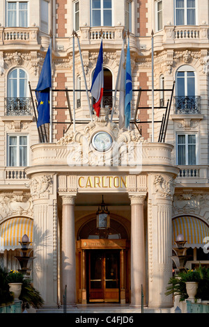 Europe, France, Alpes-Maritimes (O6), Cannes, The Carlton Hotel Stock Photo