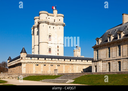 Europe, France, Vincennes, Chateau de Vincennes Stock Photo