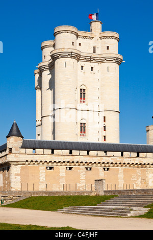 Europe, France, Vincennes, Chateau de Vincennes Stock Photo