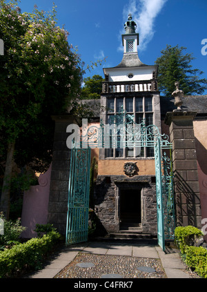 Portmeirion, Gwynedd, Wales Stock Photo