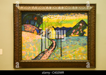 Winter Landscape By Wassily Kandinsky 1866 1944 Oil On Canvas 1911 Stock Photo Alamy